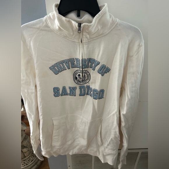 University of San Diego Half-Zip Sweatshirt - Picture 1 of 3
